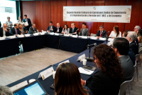 Segunda Reunión de Trabajo de Comisiones Unidas de Seguimiento a la Implementación y Revisión del T-MEC y de Economía, 23 de abril de 2025