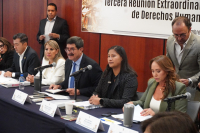 Tercera Reunión Extraordinaria de Comisiones Unidas de Derechos Humanos  y de Justicia, 6 de noviembre de 2024.