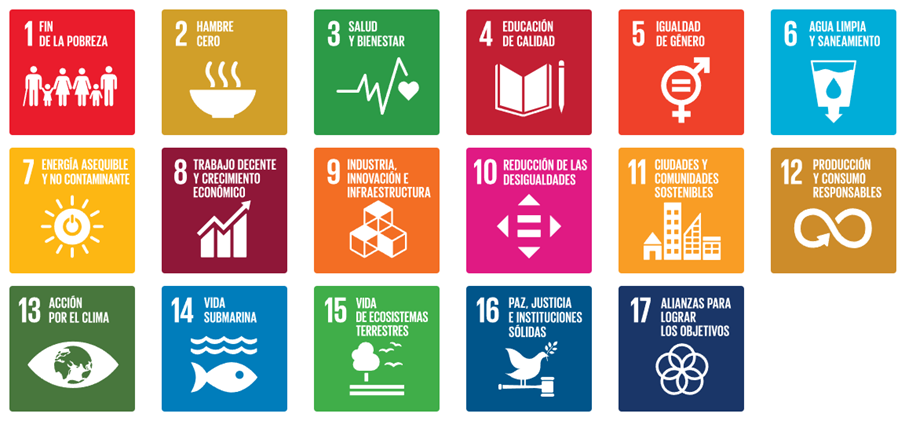infografia objetivos de desarrollo sostenibles de la agenda 2023