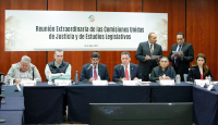 Reunión Extraordinaria de Comisiones Unidas de Justicia y de Estudios Legislativos, 18 de junio de 2025