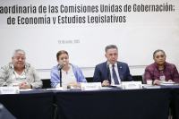 Reunión Extraordinaria de Comisiones Unidas de Gobernación; de Economía; y de Estudios Legislativos, 19 de junio de 2025.