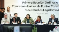Reunión de las Comisiones Unidas de Puntos Constitucionales y de Estudios Legislativos, 8 de septiembre de 2024