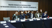 Reunión de Comisiones Unidas de Relaciones Exteriores; Radio, Televisión y Cinematografía,10 de abril de 2025 a las 09:00 horas.