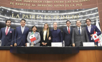 Reunión de Instalación de la Comisión de Relaciones Exteriores América del Norte. Ciudad de México a 9 de octubre de 2024.