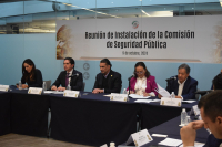 Reunión de Instalación de la Comisión de Seguridad Pública, llevada a cabo el 09 de octubre de 2024.