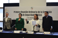 Primera Reunión Ordinaria de la Comisión de Seguridad Pública de la LXVI Legislatura, llevada a cabo el 27 de noviembre de 2024