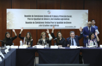 Reunión ordinaria de las Comisiones Unidas de Trabajo y Previsión Social, Para la Igualdad de Género, y de Estudios Legislativos, 28 de noviembre de 2024